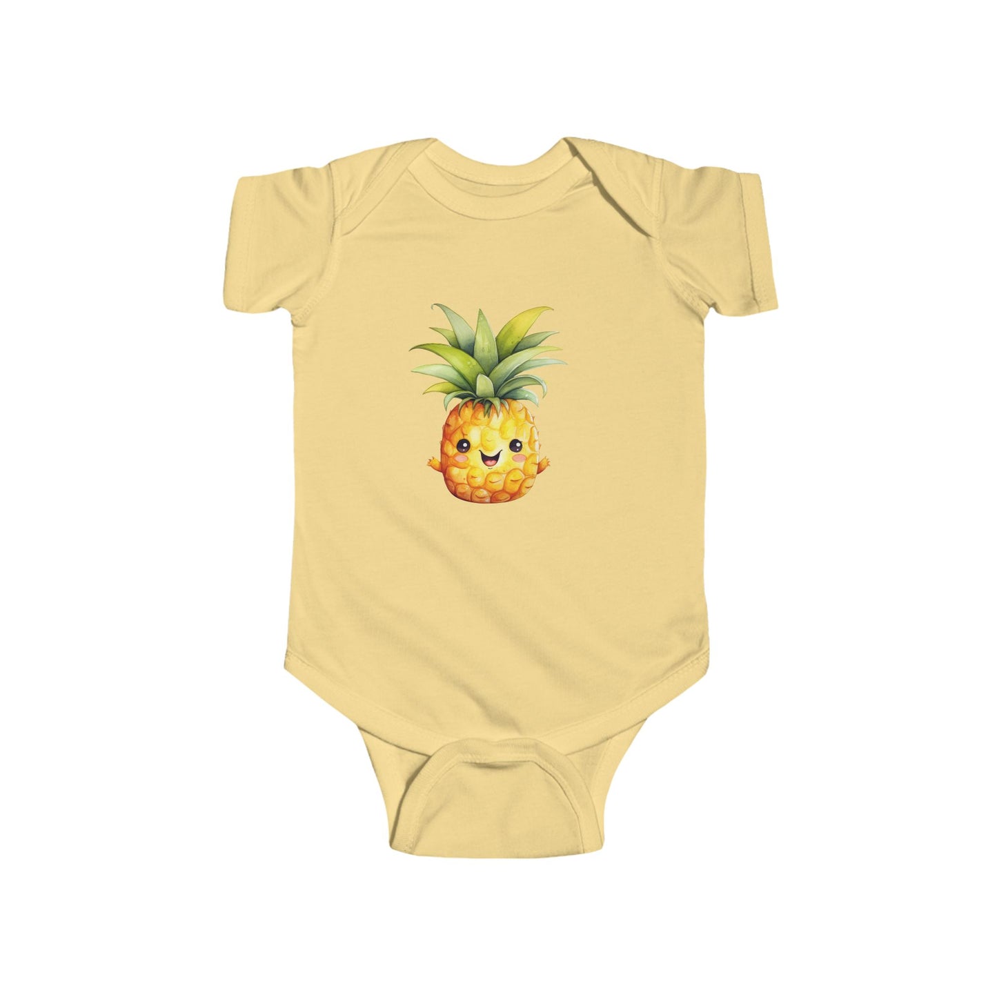 Adorable Pineapple Baby Bodysuit, Cute Infant Clothing, Baby Shower Gift, Summer Outfit, Funny Onesie, Tropical Theme Gift