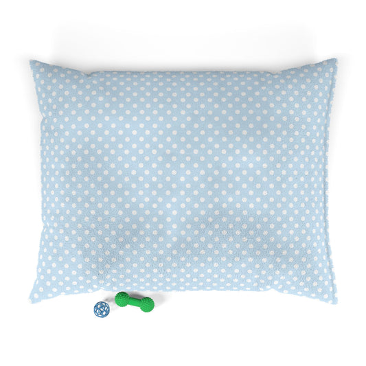 Cozy Polka Dot Pet Bed for Dogs & Cats, Comfortable Pet Cushion, Cute Dog Bed, Soft Cat Bed, Pet Accessories, Pet Gift