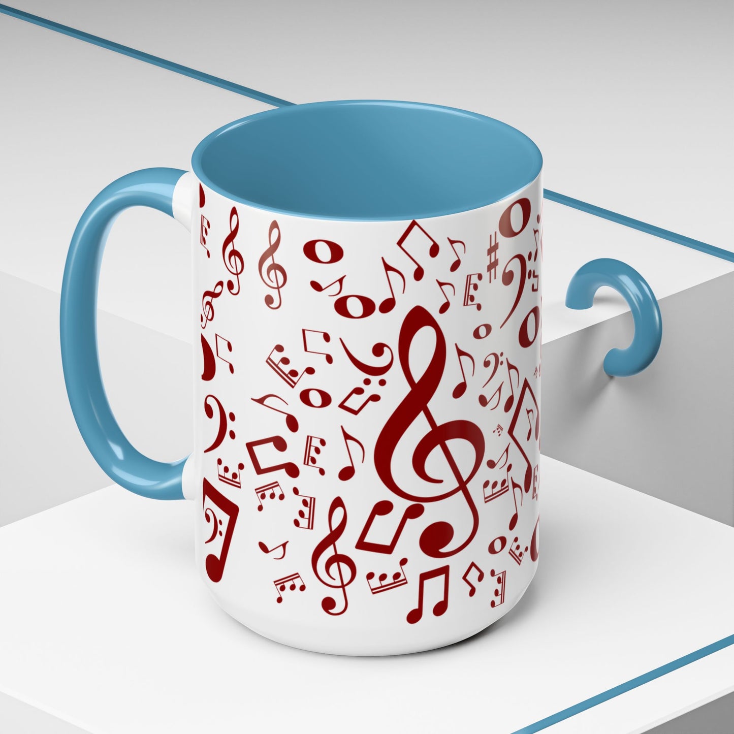 Musical Accent Mug - Perfect for Music Lovers, Gifts for Musicians, Coffee Lover's Essential, Singing Inspiration, Music-Themed [...]