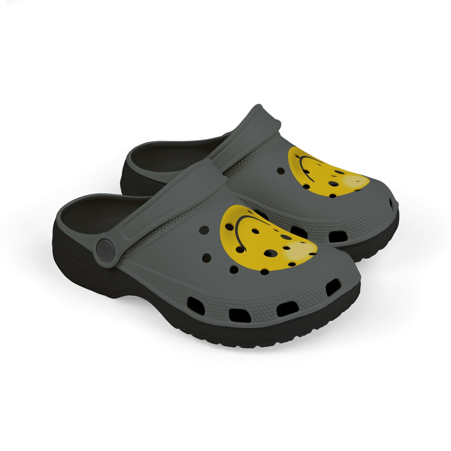 Smiley Face Clogs, Kid's Foam Shoes