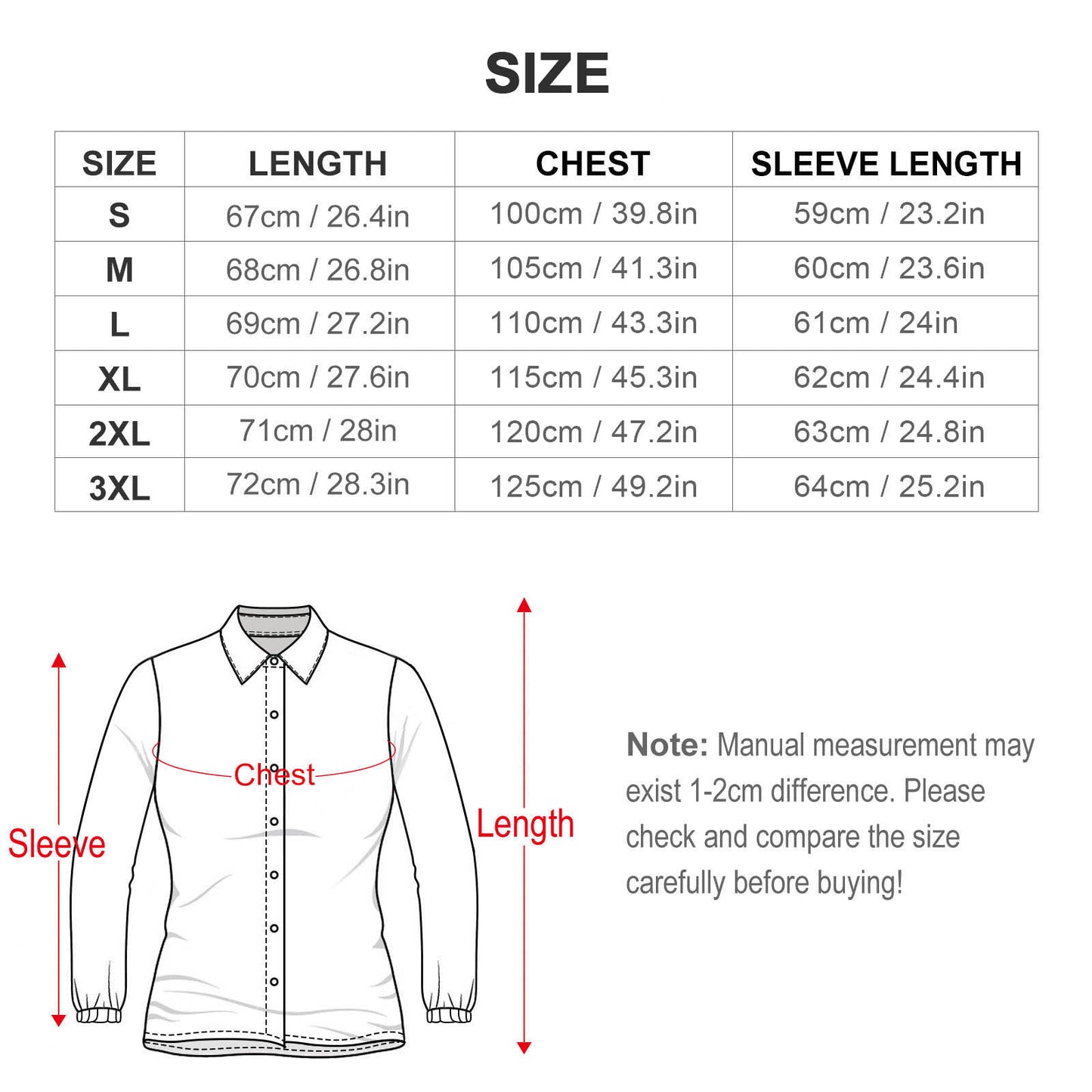 Casual Long Sleeve Vintage Tour Shirt