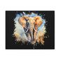 Matte Canvas, Stretched, 1.25" - Elephant