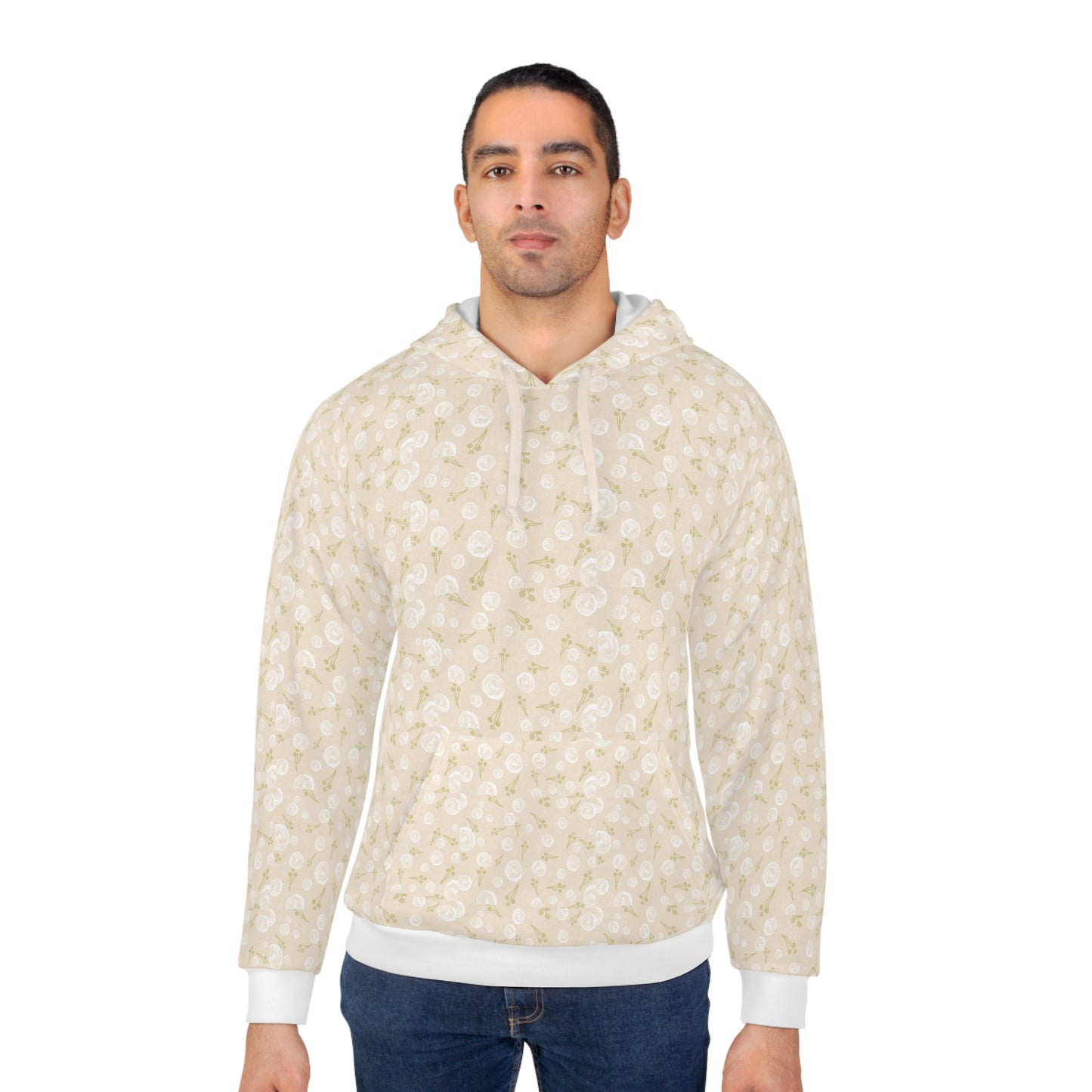 Cozy Unisex Pullover Hoodie with Textured Design