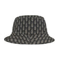 Chic Geometric Bucket Hat, Fashion Accessory, Summer Headwear, Unisex Style, Festival Gear, Gift Idea