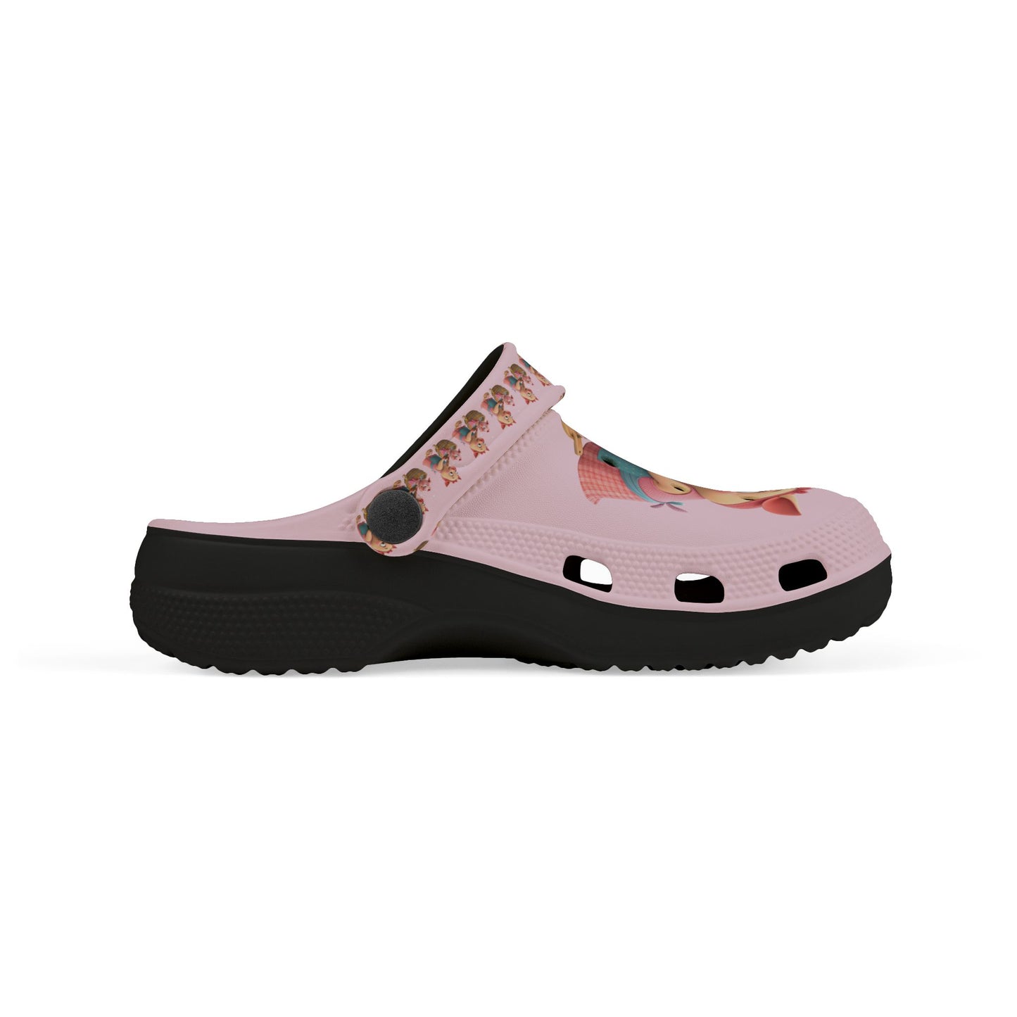 Kids Pink Piglet Clogs — Cute Farm Animal EVA Foam Shoes