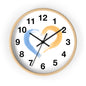 Heart-Shaped Wall Clock, Love Decor, Gift for Couples, Wedding & Anniversary, Home and Office Wall Art, Romantic Timepiece