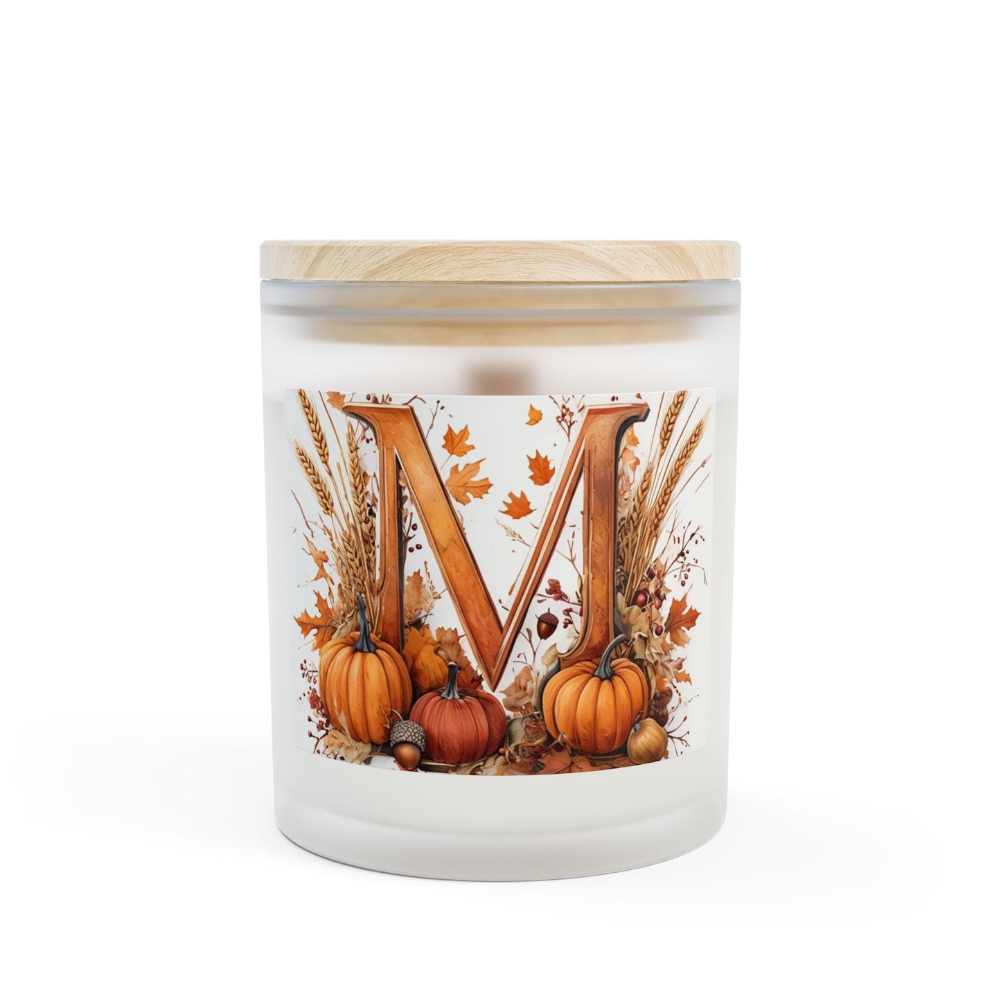 Frosted Glass Candle, 11oz