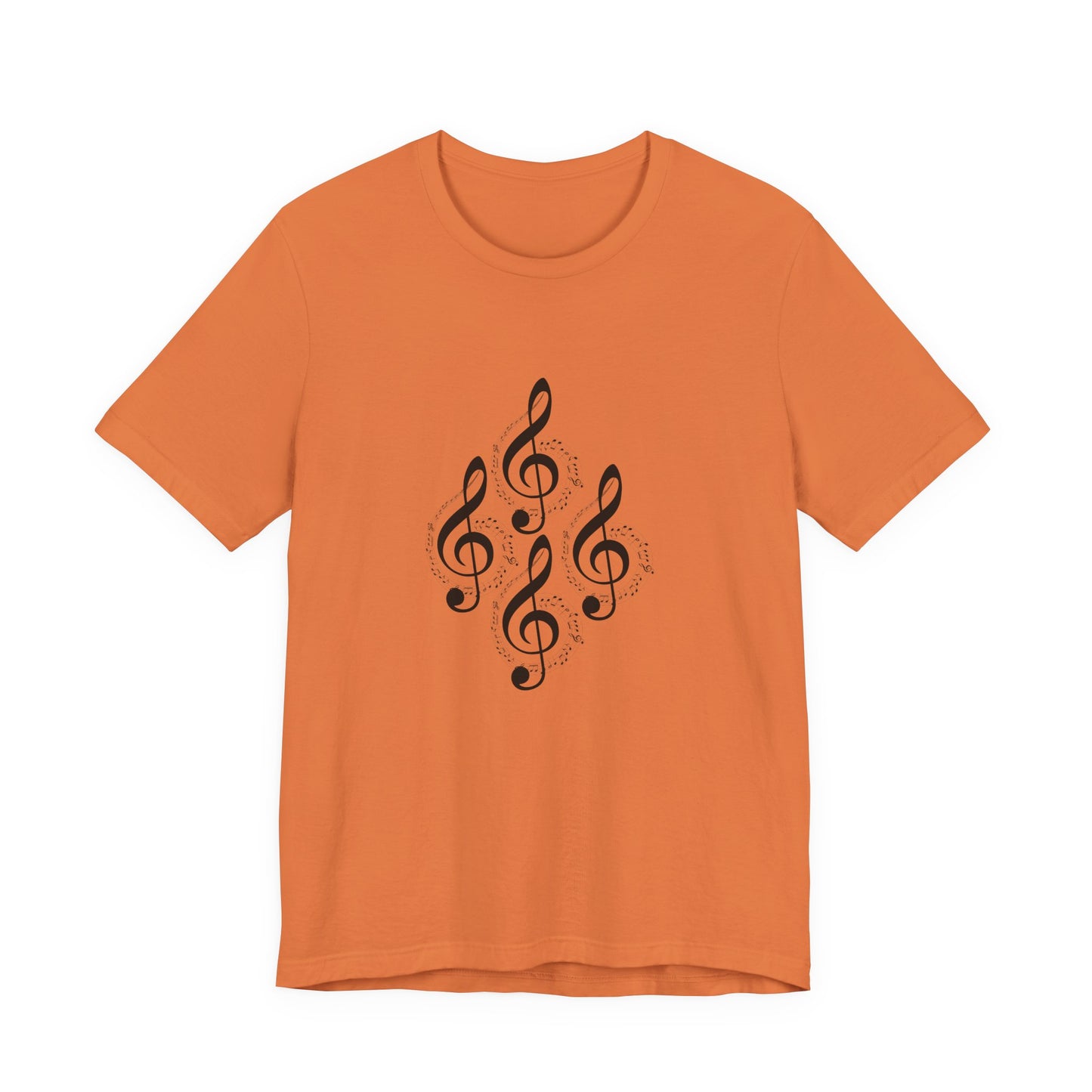 Musical Notes Tee - Perfect for Music Lovers, Casual Wear, Concerts, Festivals, Unique Gift Idea