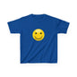 Smiley Face Kids Tee, Funny Kids Shirt, Cute Summer Tee, Gift for Kids, Playful Children