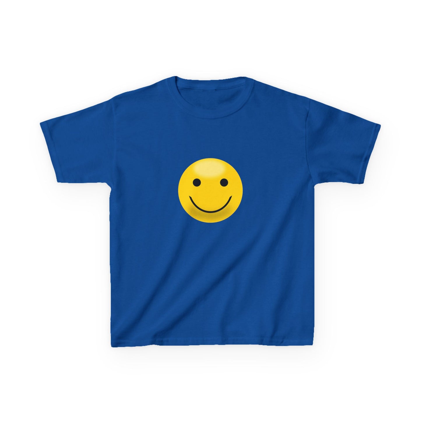 Kids Smiley Face Tee - Fun Cotton Shirt for Kids