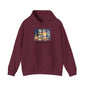 Camping Life Hoodie – Outdoor Illustrated Campsite Scenes