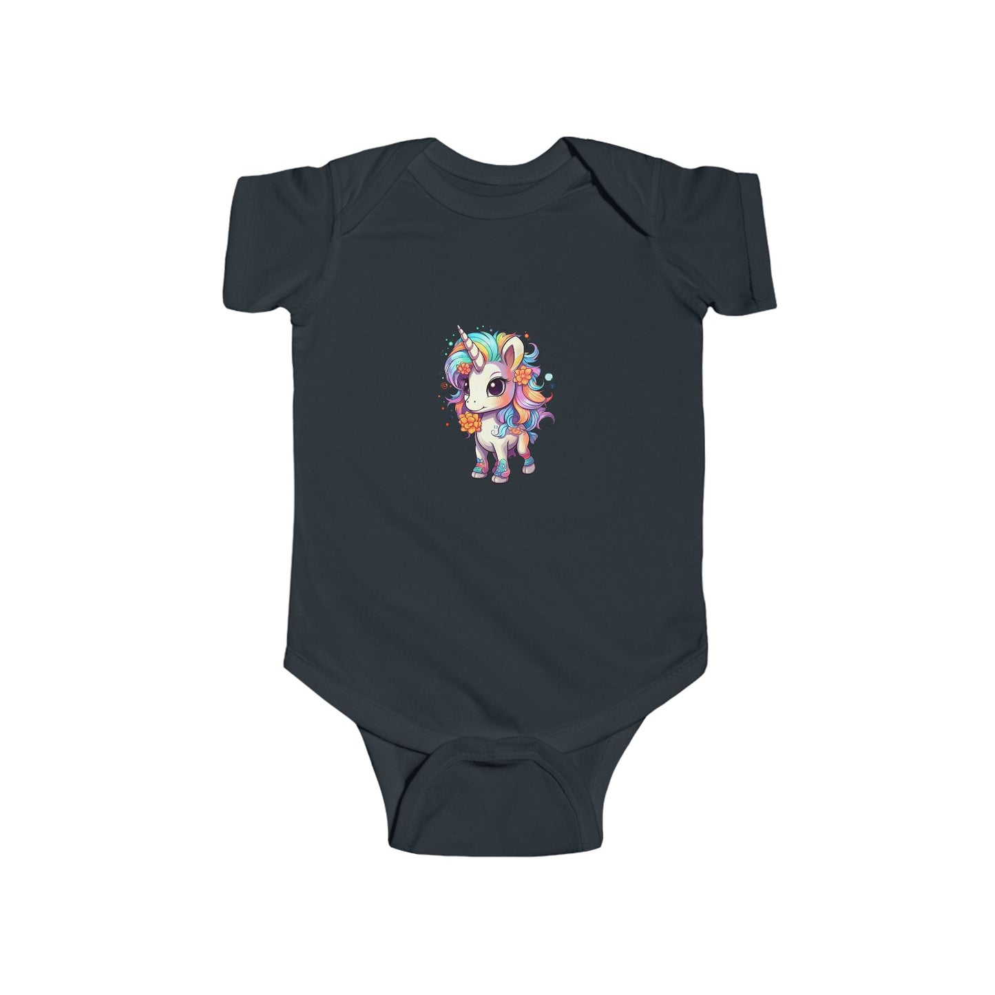 Whimsical Unicorn Infant Bodysuit, Cute Baby Apparel, Perfect Newborn Gift, Rainbow Unicorn Onesie, Toddler Outfit