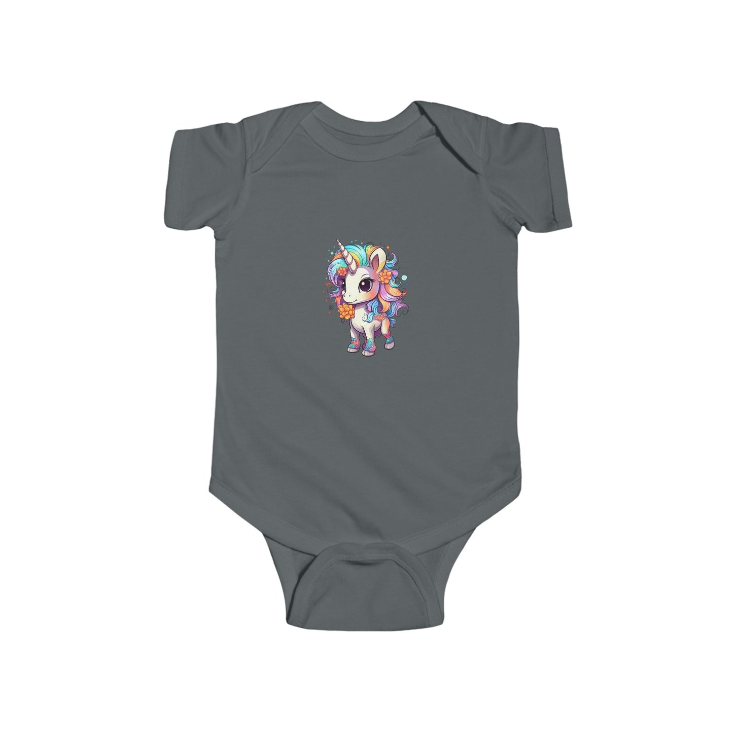 Whimsical Unicorn Infant Bodysuit, Cute Baby Apparel, Perfect Newborn Gift, Rainbow Unicorn Onesie, Toddler Outfit