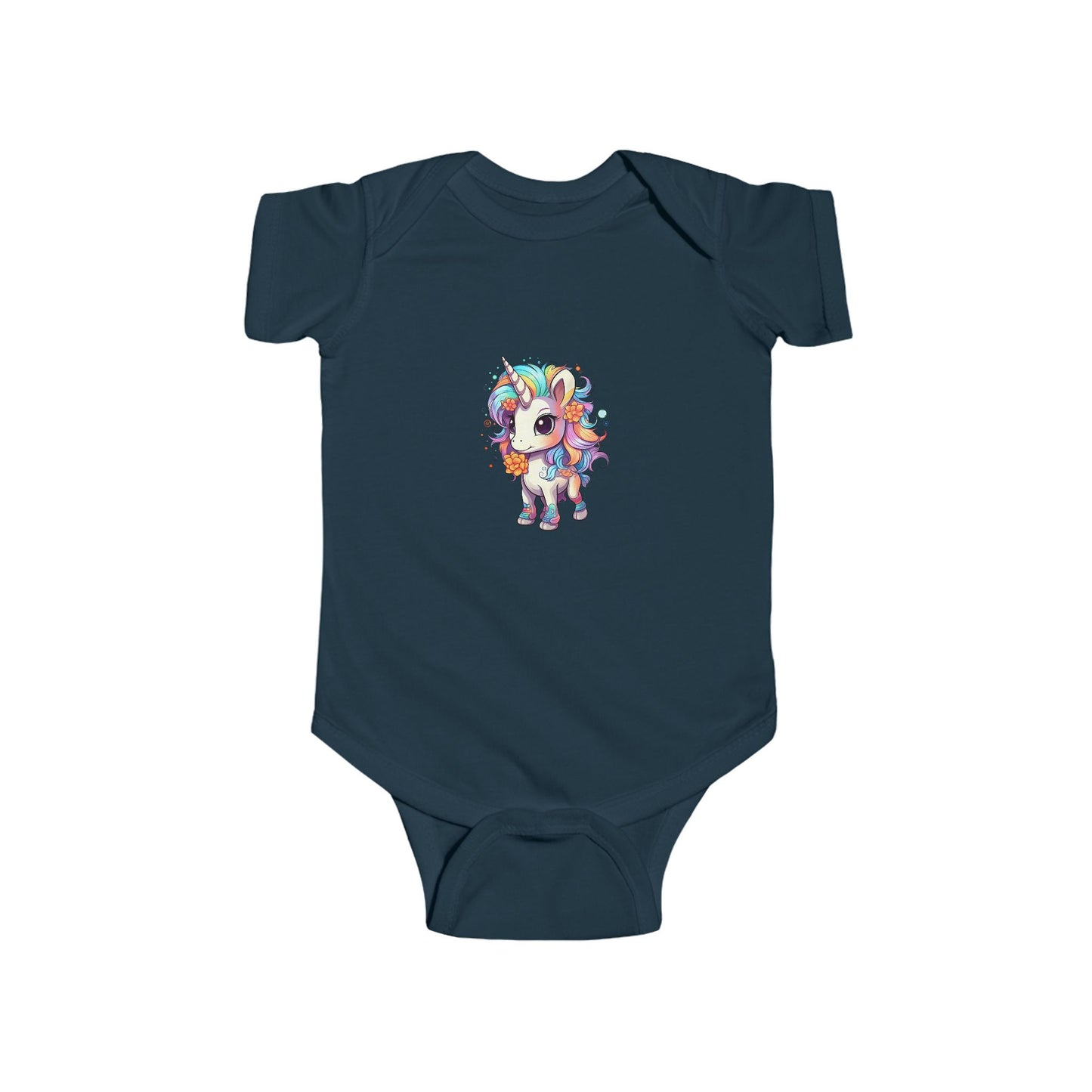 Whimsical Unicorn Infant Bodysuit, Cute Baby Apparel, Perfect Newborn Gift, Rainbow Unicorn Onesie, Toddler Outfit