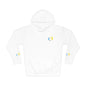 Colorful Heart Unisex Fleece Hoodie | Cozy Gift for Friends, Valentine's Day, Anniversary, Casual Wear, Spring Fashion