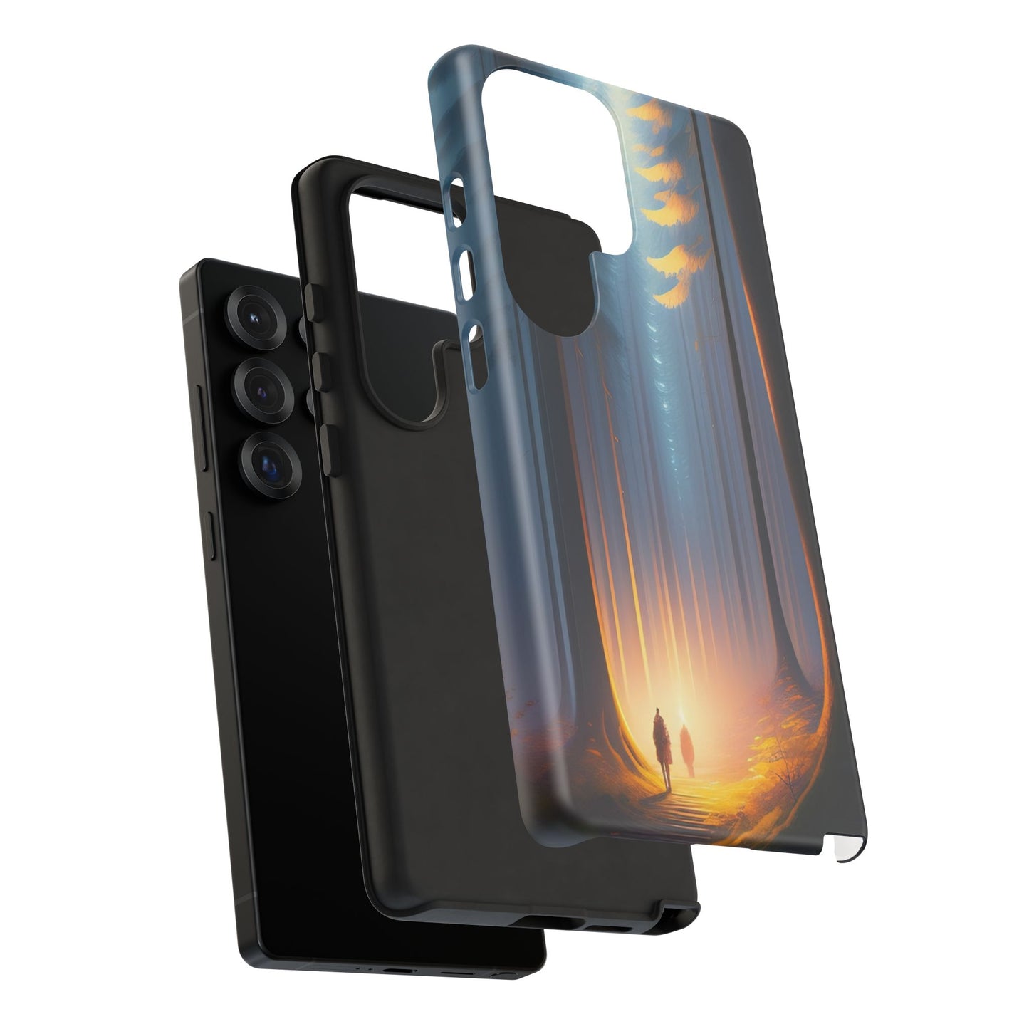 Phone Case — Mystical Forest Nightscape Protective Tough Case