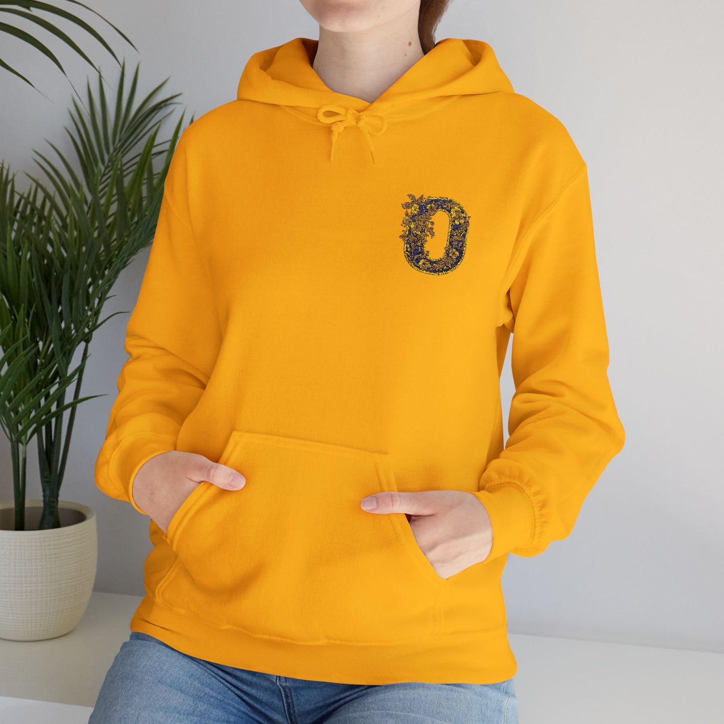 Unisex Heavy Blend™ Hooded Sweatshirt - Letter O