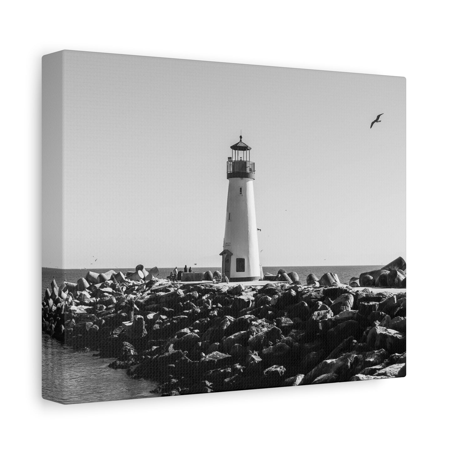 Matte Canvas, Stretched, 1.25" - Lighthouse
