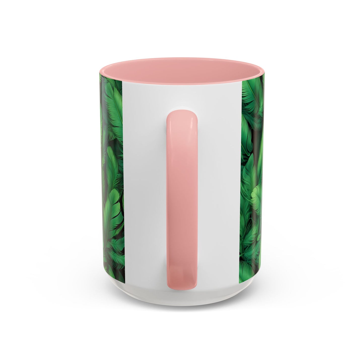 Tropical Leaf Coffee Mug - Green Botanical Drinkware, Ideal Gift for Nature Lovers, Home Decor, Tropical Theme, Eco-Friendly Beverage