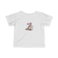 Colorful Number 2 Infant Tee, Cute Baby Shirt, Toddler Clothing, Birthday Outfit, Playful Kid’s Apparel