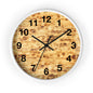 Rustic Wood Wall Clock | Natural Decor, Home Office Gift, Farmhouse Style, Timepiece, Unique Wall Art