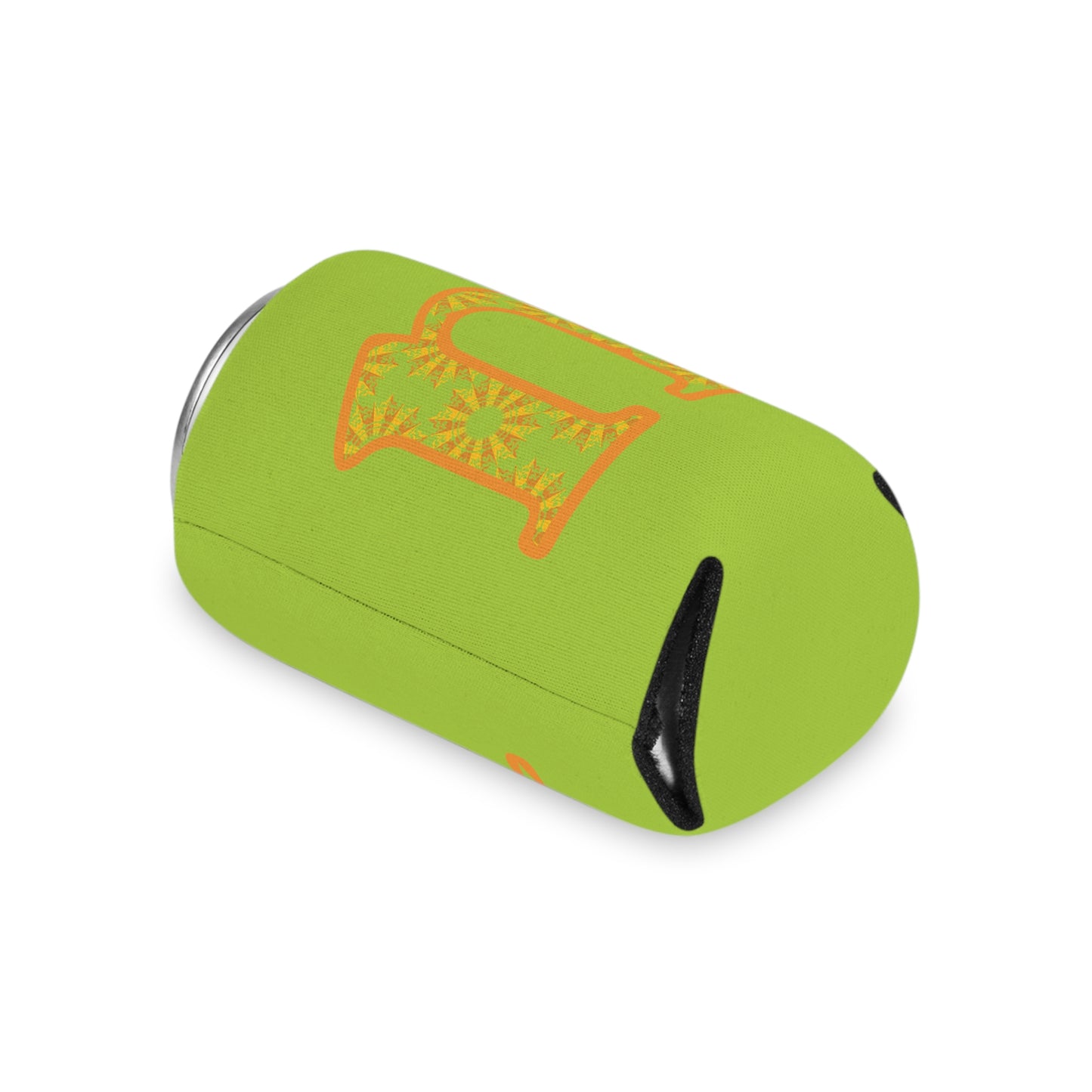 Vibrant Initial Can Cooler, Personalized Party Favor, Summer BBQ Accessory, Custom Drink Sleeve, Gift for Him/Her