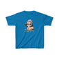 Cute Puppy Skateboard Kids Tee