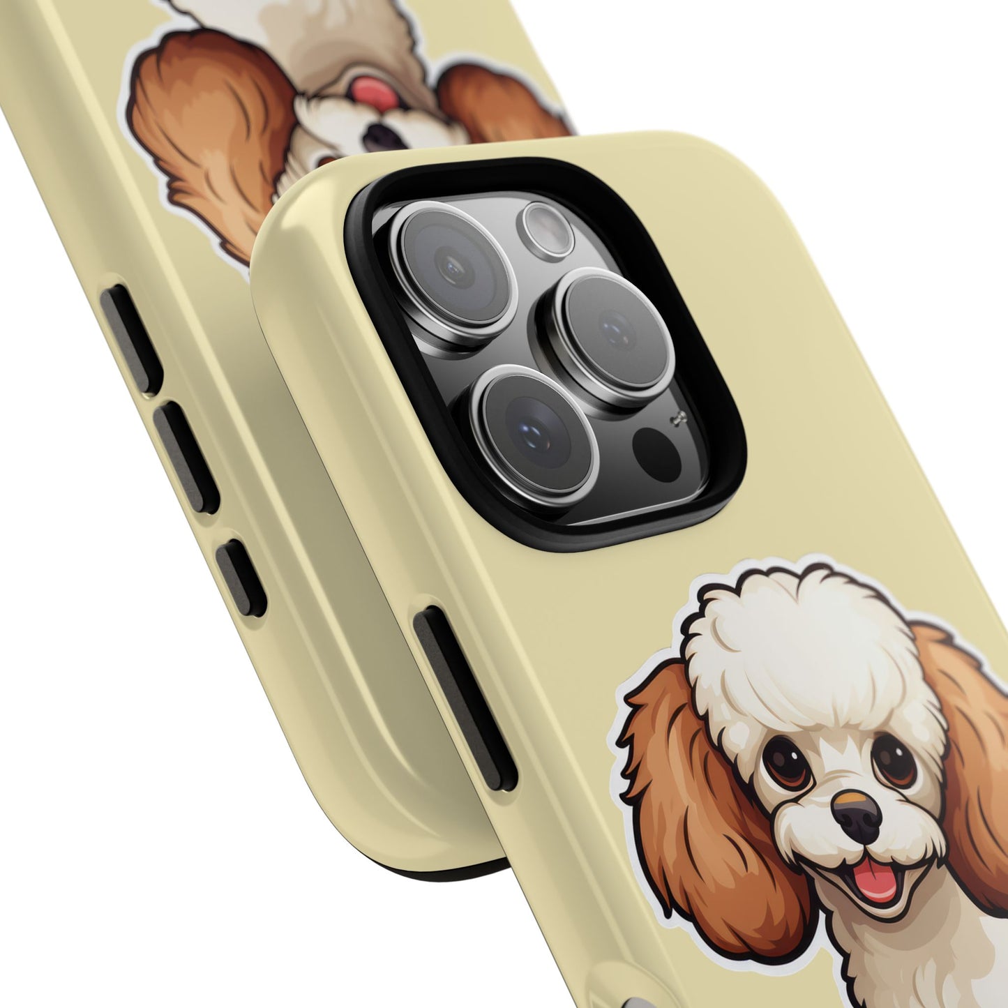 Cute Dog Phone Case, Pet Lover Gift, Custom Phone Cover, Cartoon Dog Case, Durable Phone Accessory
