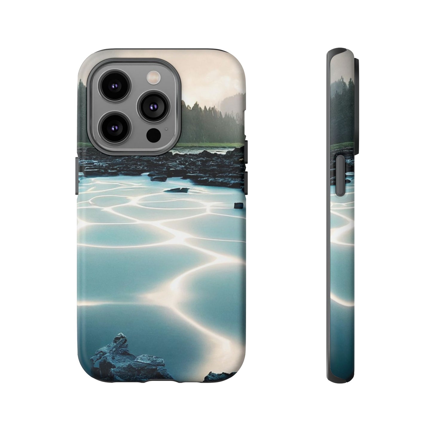 Nature-Inspired Phone Case, Tough Cases for Nature Lovers, Durable Phone Cover, Outdoor Vibe, Unique Gift for Travelers, Eco-Friendly Design