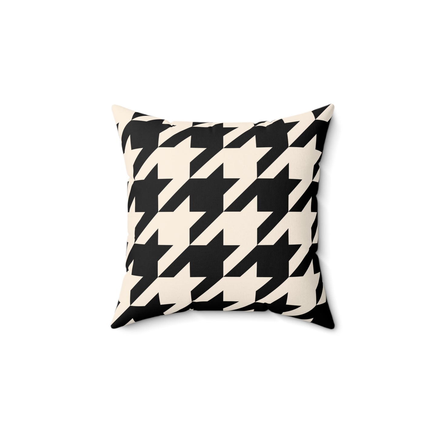 Chic Houndstooth Pillow, Modern Decor Cushion, Stylish Throw Pillow, Home Accent, Trendy Gift Idea, Living Room Decor
