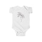 Cute Flower Baby Bodysuit, Infant Gift, Newborn Outfit, Spring Fashion, Floral Baby Clothes