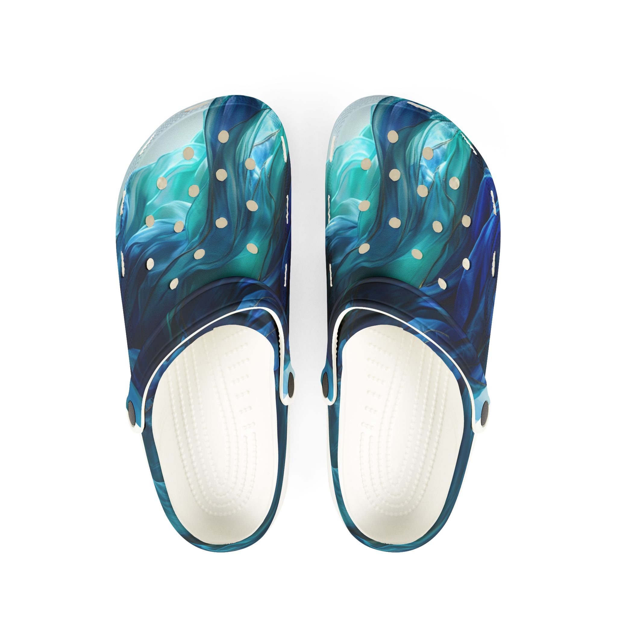 Ocean Wave EVA Foam Clogs — Comfortable Water-Friendly Slip-On Shoes