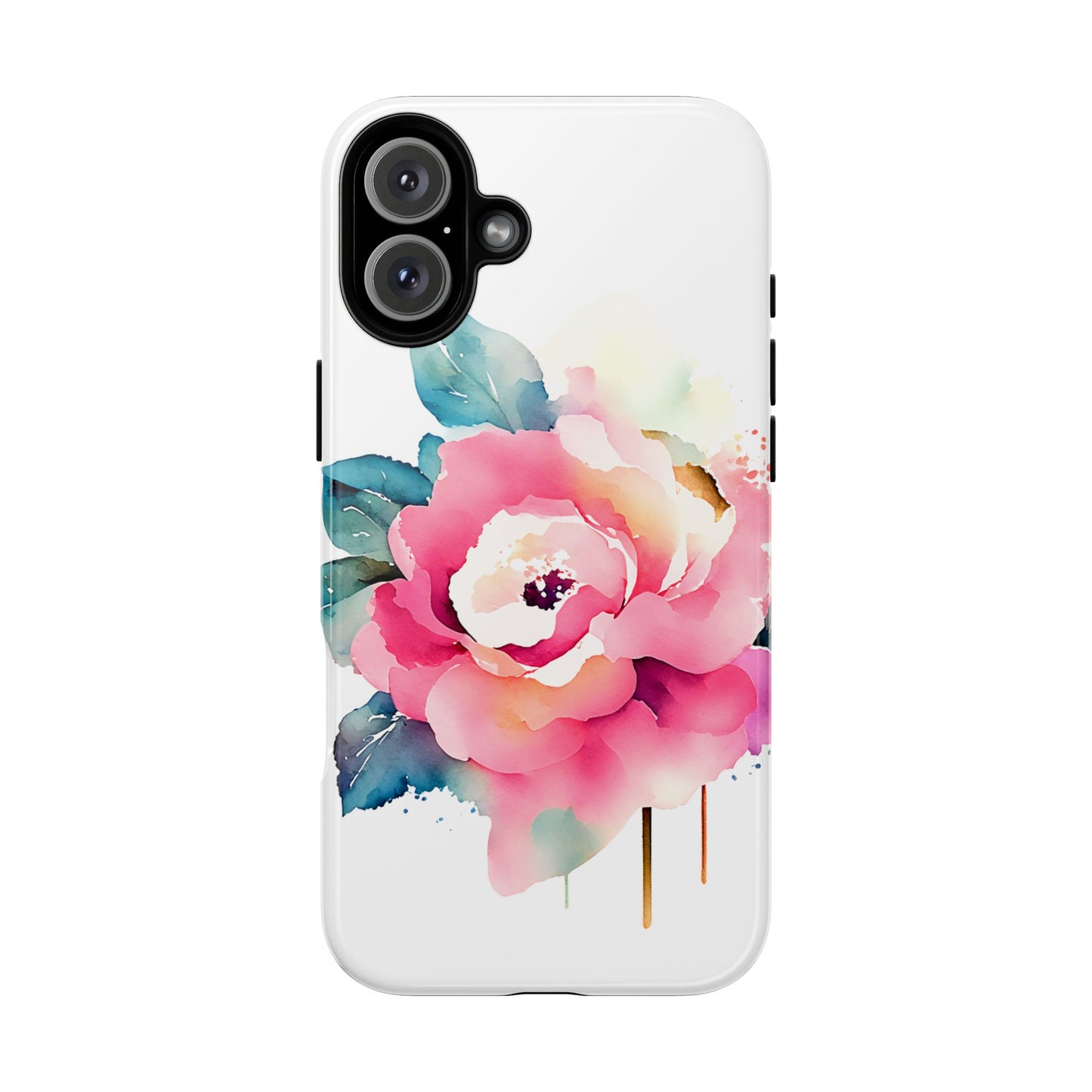Floral Phone Case - Vibrant Rose Design
