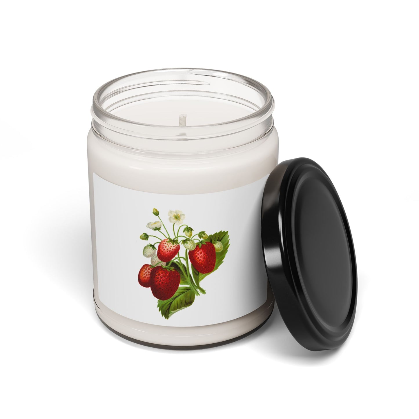 Scented Soy Candle, 9oz - strawberries