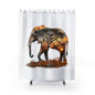 Majestic Elephant Shower Curtain | Nature-Inspired Bathroom Decor