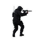 SWAT Operator Vinyl Sticker — Tactical Soldier Kiss-Cut Decal for Laptops & Gear