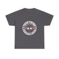 True Crime Podcast Tee — Cat with Headphones Logo