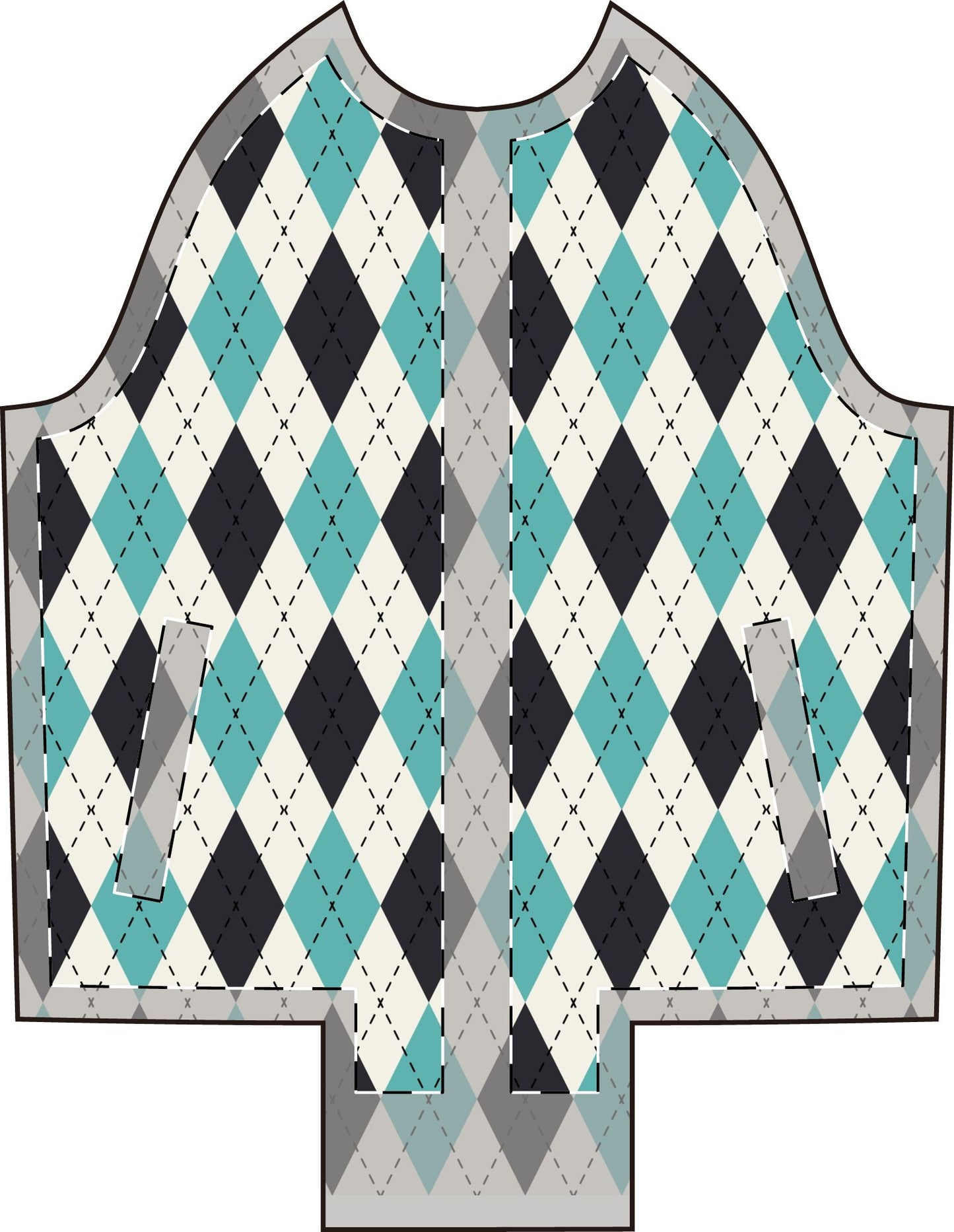 Women's Varsity Jacket (AOP)