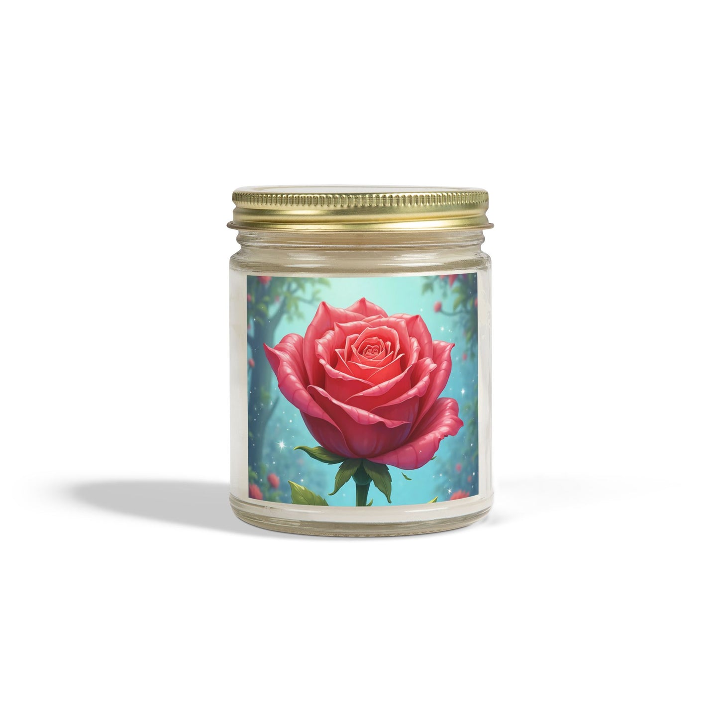Rose Scented Candles, Aromatic Decor, Relaxing Gifts for Her, Birthday, Mother's Day, Home Fragrance