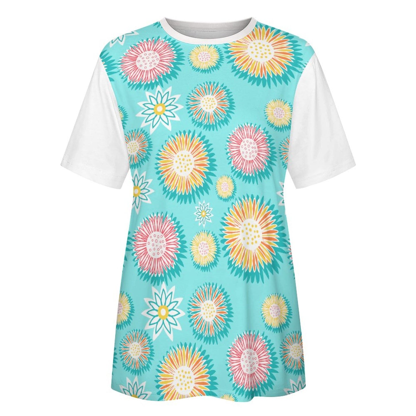 Cotton Summer Short Sleeve T-Shirts for Women
