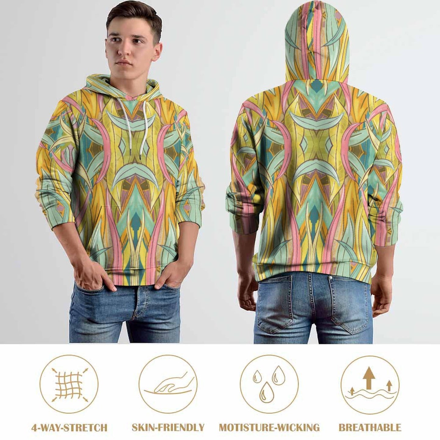 Hoodie for Women with Double-layer Cap