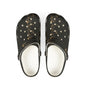 Black Speckle EVA Foam Clogs — Lightweight Slip-On Garden & Casual Shoes