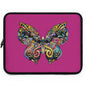 Colorful Butterfly Laptop Sleeve | Stylish Computer Case