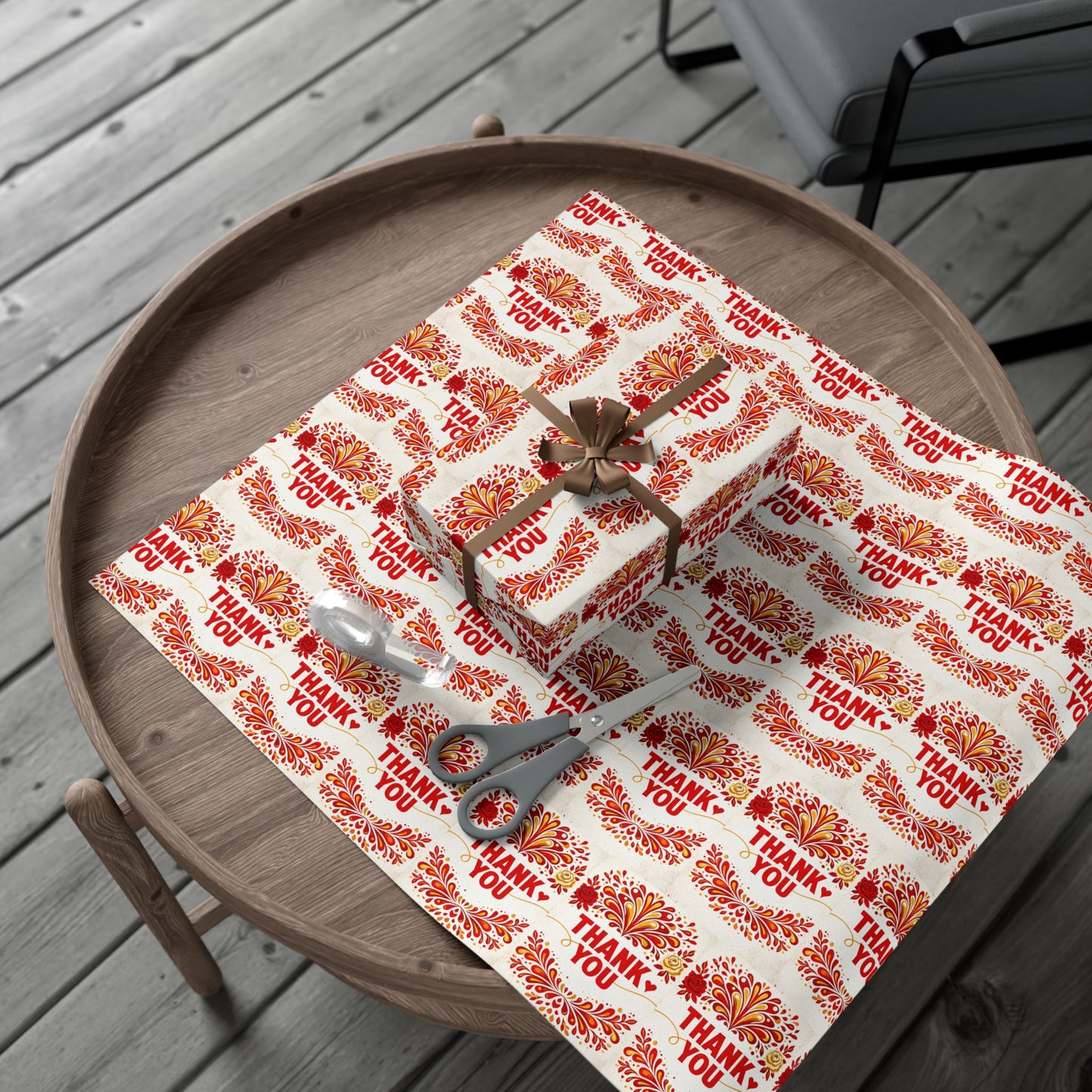 Gift Wrap Papers - "Thank You"