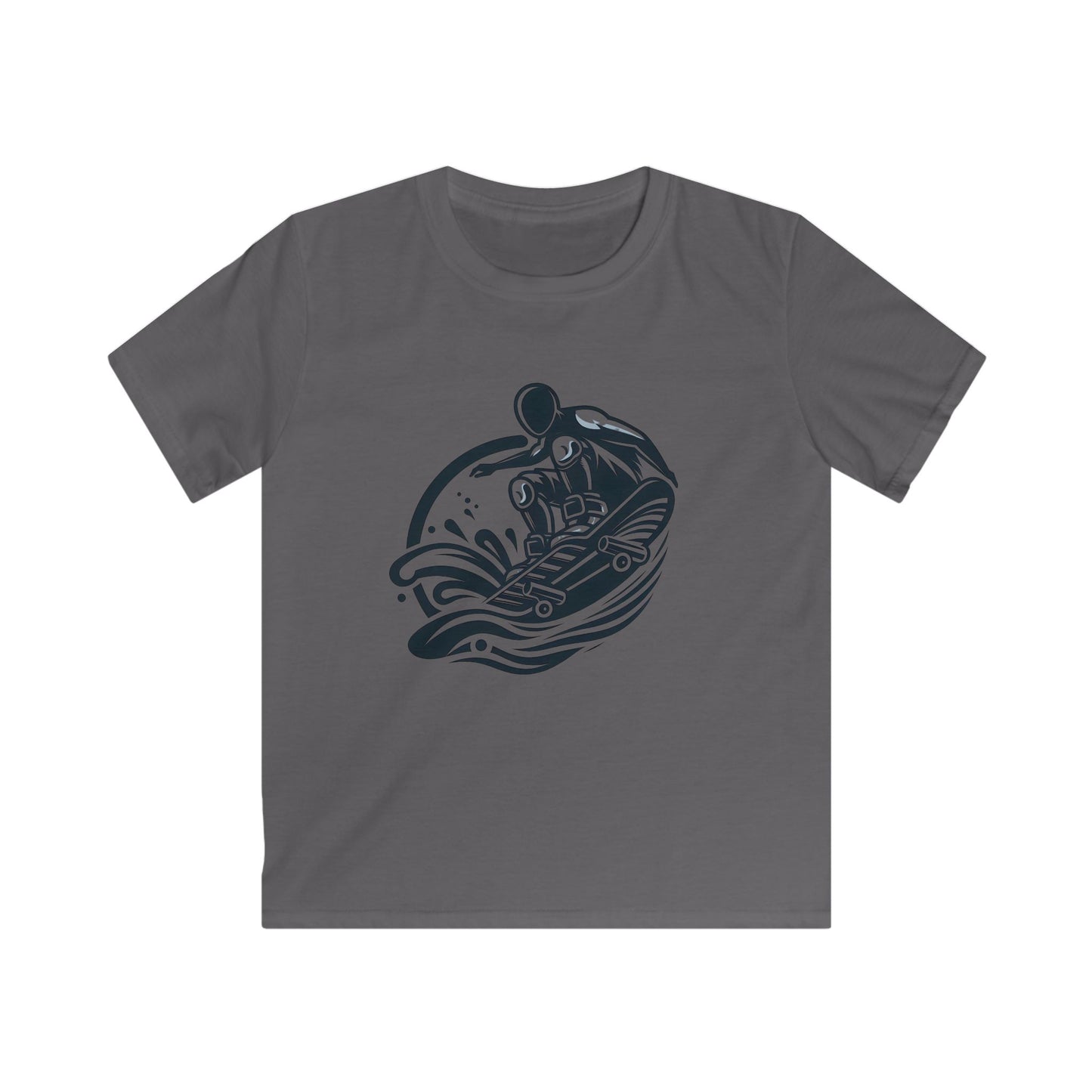 Surfing Kids Tee, Youth Surf T-Shirt, Beach Adventure Shirt, Swimwear Gift, Summer Fun Apparel