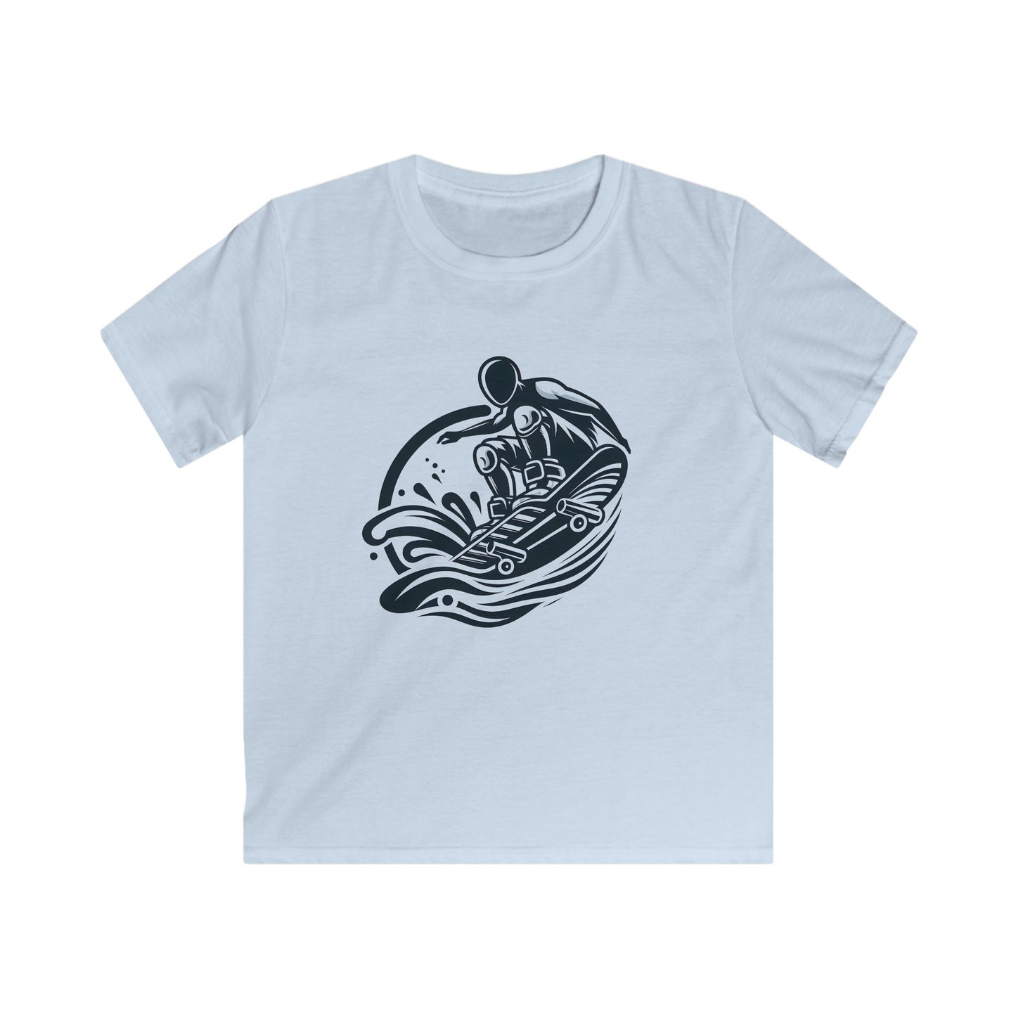 Surfing Kids Tee, Youth Surf T-Shirt, Beach Adventure Shirt, Swimwear Gift, Summer Fun Apparel