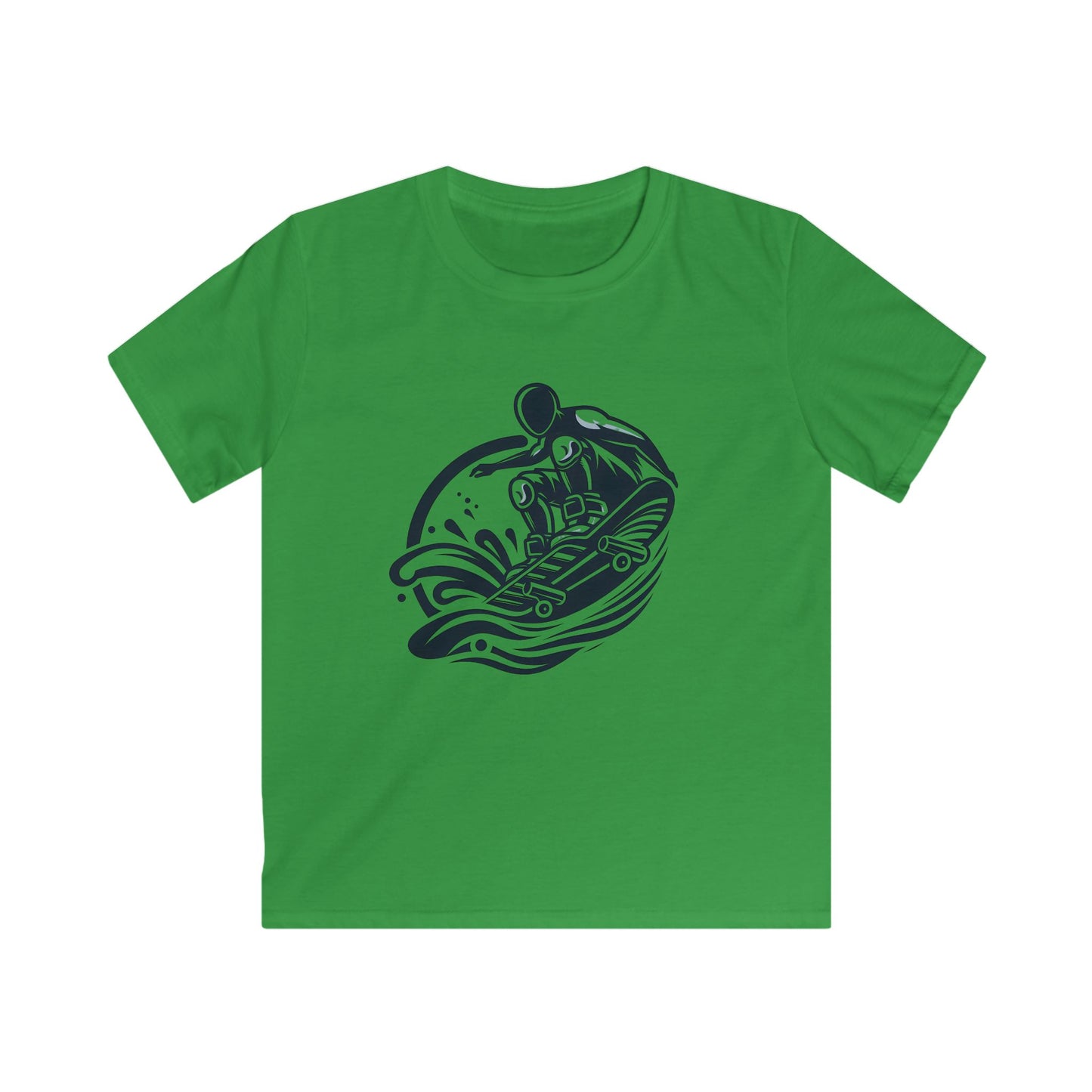 Surfing Kids Tee, Youth Surf T-Shirt, Beach Adventure Shirt, Swimwear Gift, Summer Fun Apparel
