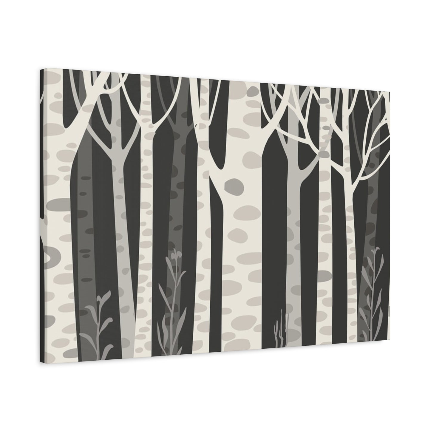 Matte Canvas, Stretched, 1.25" - Trees