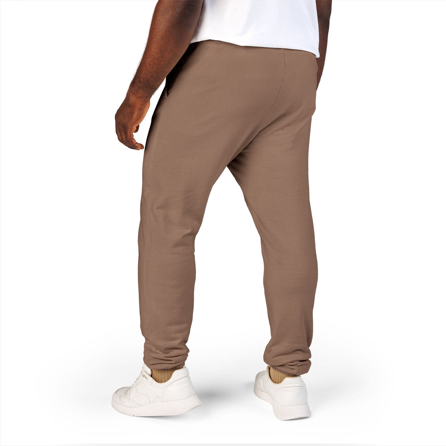 Sweatpants — Colorful Cosmic Cat Graphic "Pet Me" Joggers