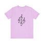 Musical Notes Tee - Perfect for Music Lovers, Casual Wear, Concerts, Festivals, Unique Gift Idea